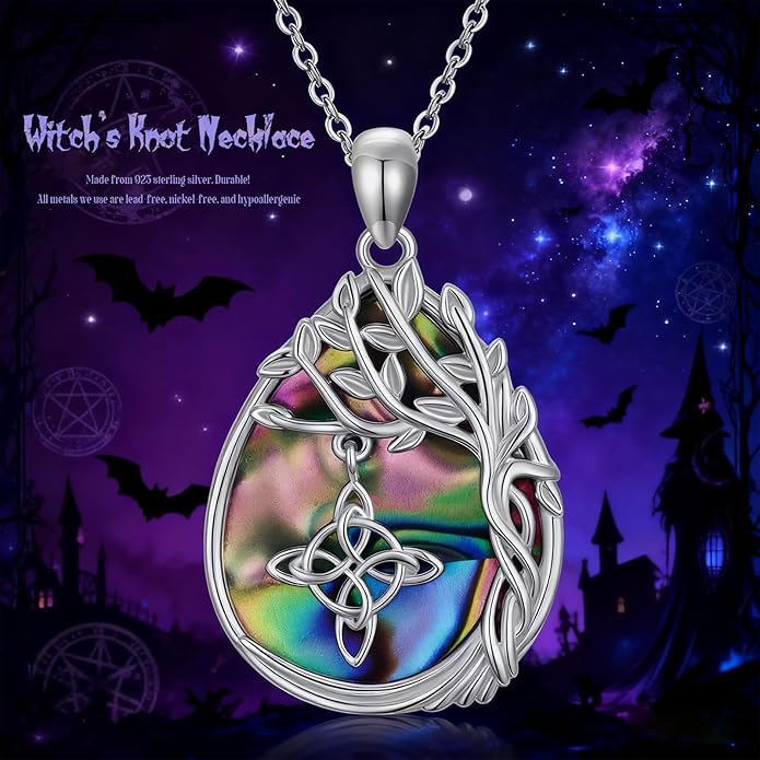 Jewish Jewelry Tree of Life Necklace 925 Jewish Sterling Silver Pendant Necklace Women Gift