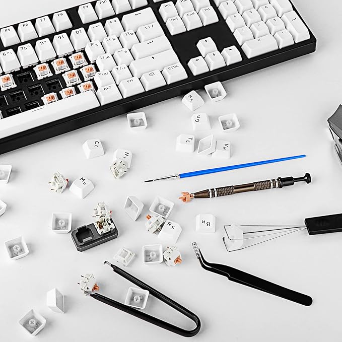 RUNJRX Keyboard Lube Kit GPL 205G0 0.53oz/15g for Mechanical Keyboard Lube, Switch Opener for MX Kailh,Keyboard Tools with Keycap Puller