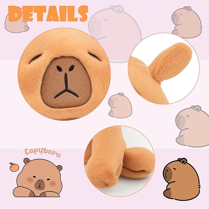Plush Ear Moving Jumping Hat,Cute Fluffy Cap, Soft Warm HeadWear