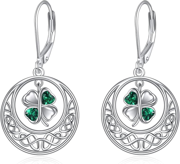 VONALA Flower Earrings for Women 925 Sterling Silver Rose/Lotus/Scottish Thistle/Tulip/Lilac/Mushroom/Pineapple Dangle Drop Earrings Flower Jewelry Gifts for Women Girls Birthday Gifts
