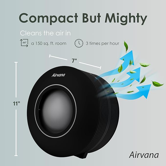 AV150AP Tabletop Air Purifier, Sage