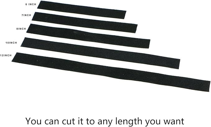 Reusable Fastening Tape Cable Ties 3/4 Inch Double Side Hook Roll (25 Yard, Blue)