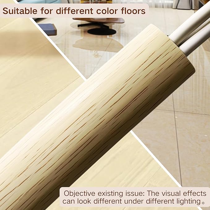 3.3ft Self Adhesive Floor Cord Cover,Heavy Duty Soft PVC Cable Protector and Extension Cord Hider,Cord Management System to Hide Wires on Floor,Cable Cavity:0.61" (W) x 0.32" (H) Beige