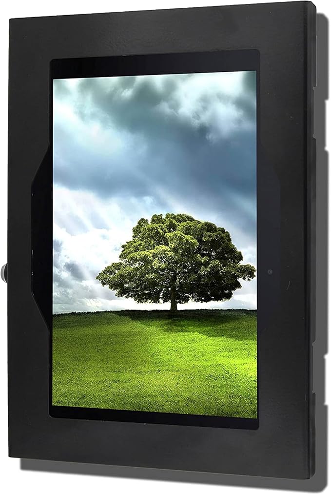 TABcare Locking Anti-Theft Metal Case for Samsung Galaxy TAB A 10.1 2016 Tablet for Kiosk, POS, Store, Show Display, Time Clock (TAB A 10.1 SM-T580, Black)