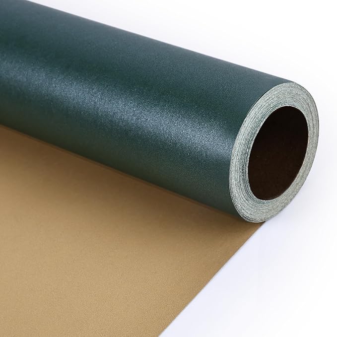 NESCCI Oversized Matte Wrapping Paper,Double Sided Solid Color Pearly-Lustre Paper,Gift Wrapping Paper,Perfect for Wedding,Valentine's Day,Birthday,Christmas,Baby Shower (30 Inches X 32.8 Feet)