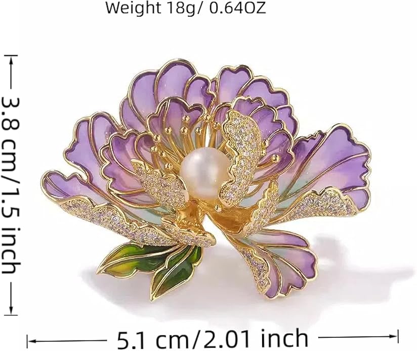 SYWDUDUCLT Fashion Elegant Brooches for Women Brooch, Suitable For Party And Daily Wear On Many Occasions