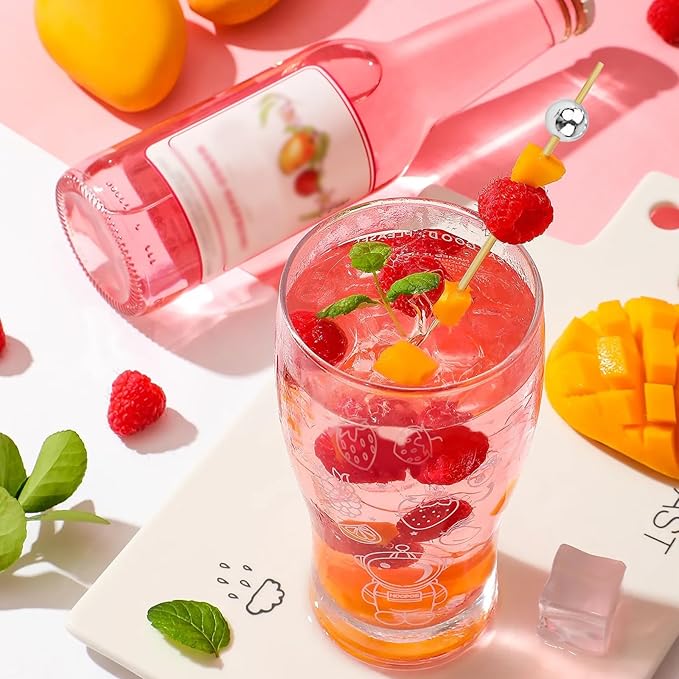 Cocktail Picks, 100PCS Toothpicks for Appetizers, Appetizing Skewers for Charcuterie Fruits and Party Decoration - 4.7 inch
