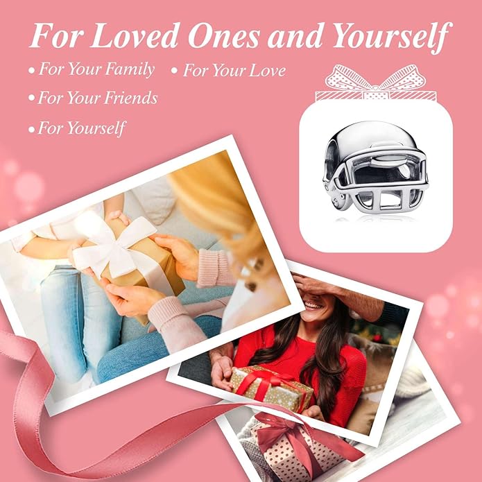 Cute Fashion Heart Charms,S925 Sterling Silver Charm,Bead for Bracelets and Necklaces,For Women Jewelry Present