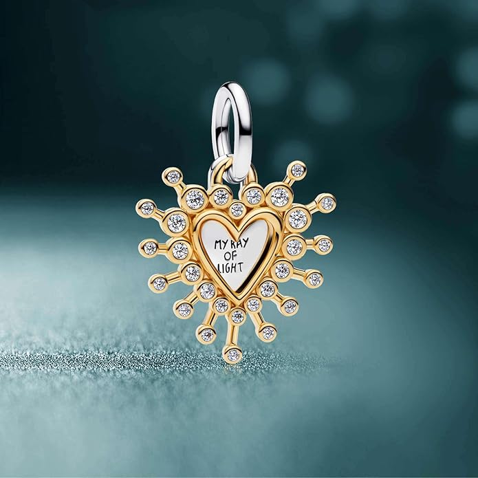 Family Mom Heart Charms 925 Sterling Silver Bead for Bracelets and Necklaces For Women Jewelry Present