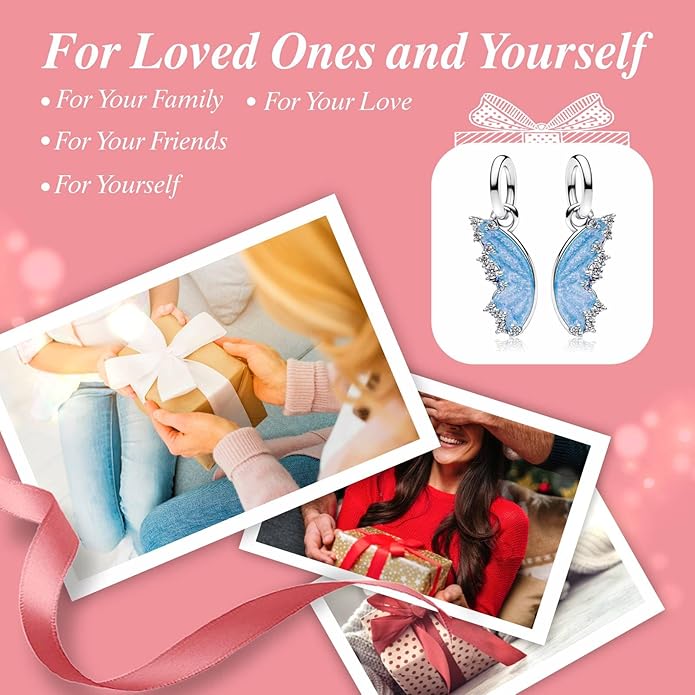 Cute Fashion Heart Charms,S925 Sterling Silver Charm,Bead for Bracelets and Necklaces,For Women Jewelry Present