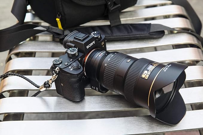 VILTROX NF-E1 Auto Focus AF Electronic Lens Mount Adapter with Aperture Control, EXIF Transmitting, VR for Nikon F Lens to Sony E Mount Camera A9 A7RIII A7RII A7III A7II A7 A7S A6500 A6300 A6400