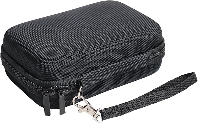 Labels Printer Case Compatible with Nelko P21/TYPONOS P21/Niimbot D11/Phomemo D30 D35/JADENS D11/ORGBRO X1 X3 S001 Label Maker Machine, Mesh Pocket for Label Printer Tape Accessories
