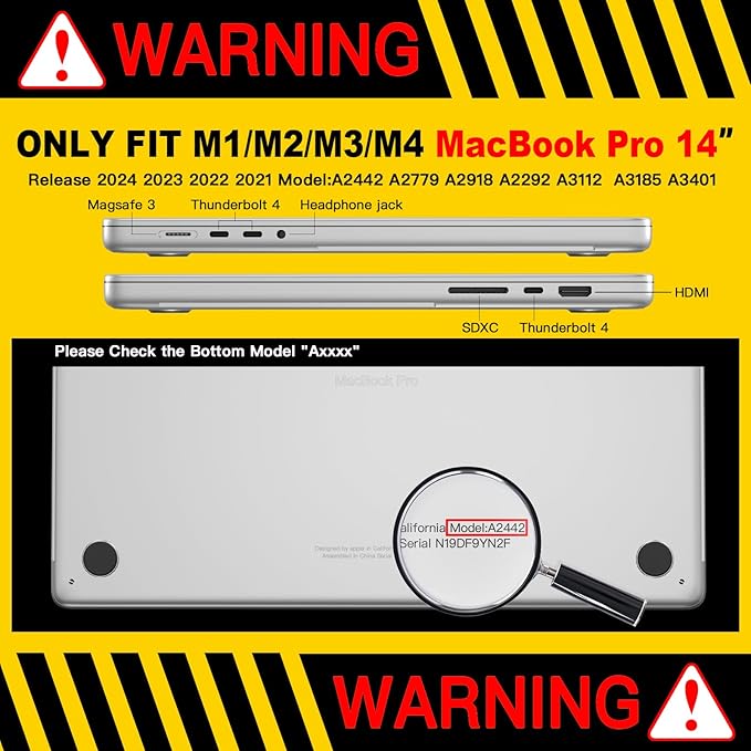 CISSOOK Plastic Hard Shell Compatible with MacBook Pro 14 inch Case 2024 2023 2022 2021 Release, M4 A3112 A3185 A3401 M3 A2918 A2992 M2 A2779 M1 A2442 Pro/Max Chip, Marble Flower