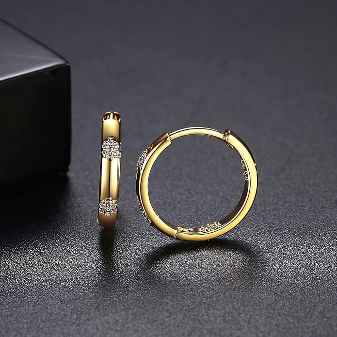 14K Gold Floral Moissanite Large Ear Cuff for Women, Intricate and Unique Design
