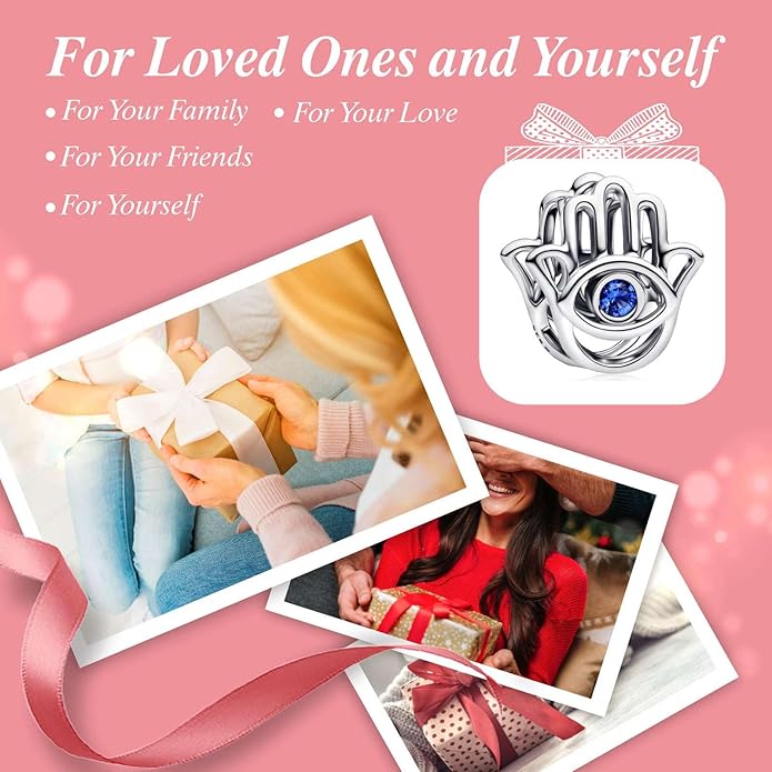 Cute Fashion Heart Charms,S925 Sterling Silver Charm,Bead for Bracelets and Necklaces,For Women Jewelry Present