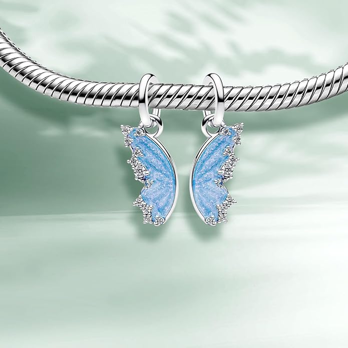 Cute Fashion Heart Charms,S925 Sterling Silver Charm,Bead for Bracelets and Necklaces,For Women Jewelry Present