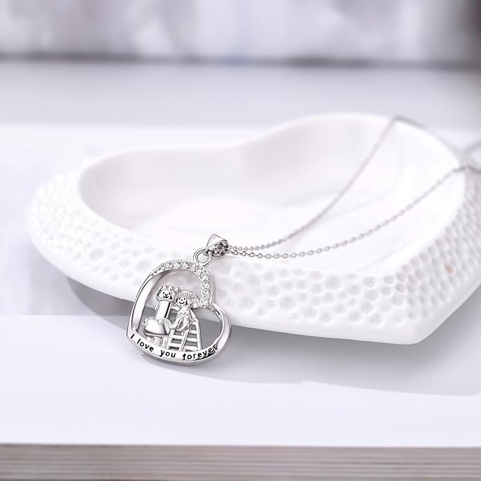 Animal Necklace Cat/Fox/Otter/Sloth/Cow/Highland Cow/Koala Necklace Cute Animal Jewelry Gifts for Women