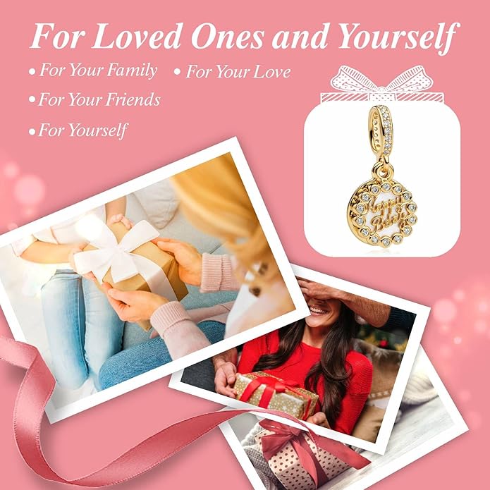 Family Mom Heart Charms 925 Sterling Silver Bead for Bracelets and Necklaces For Women Jewelry Present
