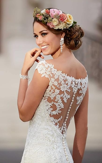 Rhinestone Statement Dangle Earrings Sparkly Crystal Bridal Wedding Earrings for Brides Bridesmaides Chandelier Teardrop Earrings for Women Prom Party