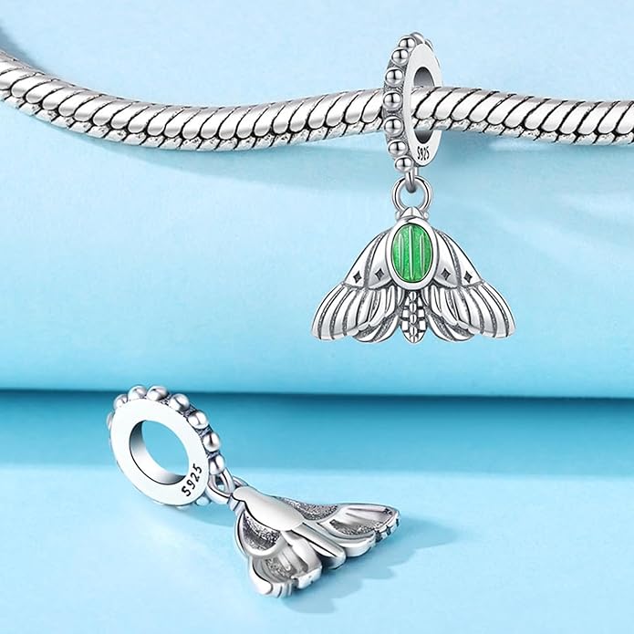 Cute Panda Animal 925 Sterling Silver Charms for Bracelets and Necklace Dangle Pendants Butterfly Elephant Dog Bead Jewelry Present for Women Family Friends