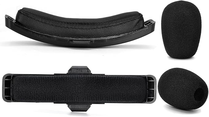 A50X A50 Gen 4 2PCS Headband and Microphone Foam- defean Replacement Cushions Compatible with Astro A50 Gen 4 Gen 5 and Astro A50X Headset,High-Density Microphone Wind Screen Wind Cover