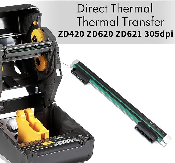P1080383-227 New Printhead for Zebra ZD420 ZD620 ZD621 T-Series Thermal Mobile Label Printer 300dpi Genuine