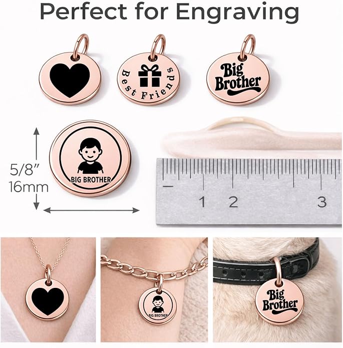 SM Design Pregnancy & New Baby Charm Set – Set of 4 Meaningful Stainless Steel Charms – Great for Crafting, Making Bracelets and Necklaces - Meaningful Keepsake Charms for Expecting & New Moms