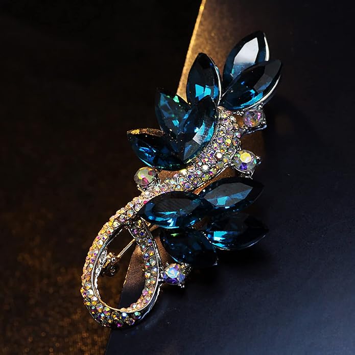 Brooch Pins For Women Fashion, Flower Brooches Jewelry For Women Floral Series Brooches And Pins Designer Lady's Costume
