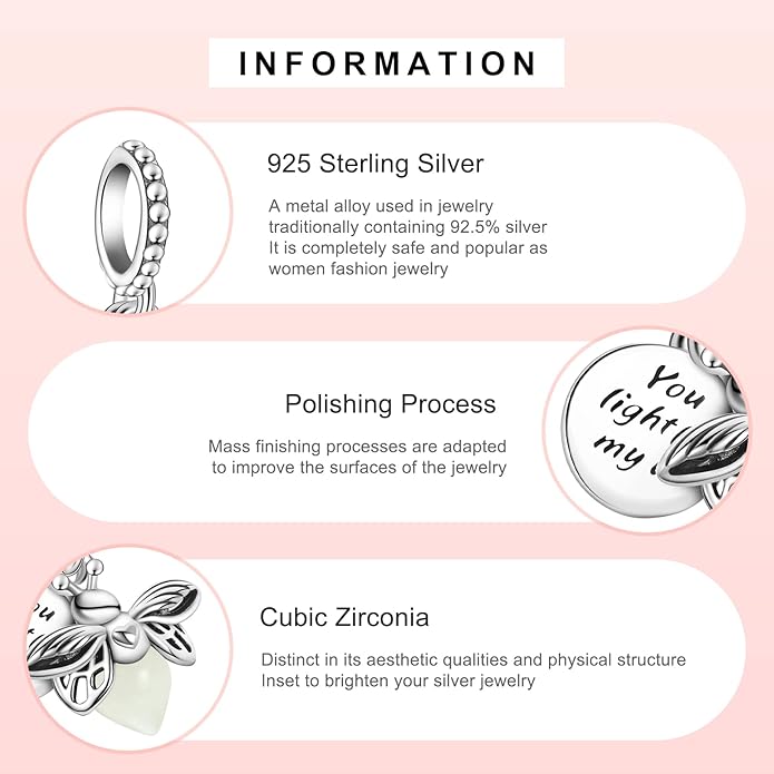 MITSOKU 925 Sterling Silver Charms for Bracelets Necklaces Animal prototype Pendant Safety Chain Dangle Pendants Beads Christmas Day Charms Jewelry Gift for Women