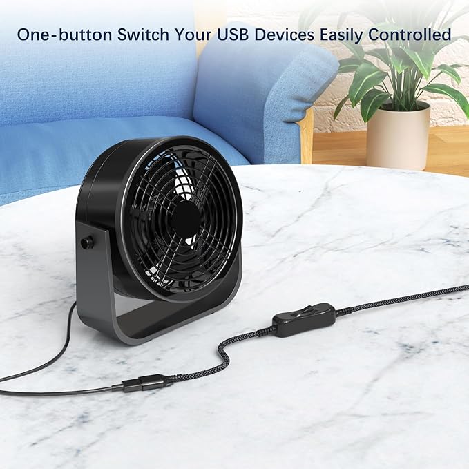 Itramax USB On Off Switch Cable for Carplay 1FT,Inline USB Power Switch USBA Male to Female Extension Cord with Switch Upgraded Toggle Cable for PC,TV,Car,LED Strip,Desk Lamp,Fan,Light