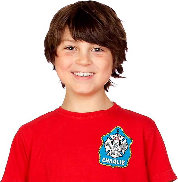 Kenco Kids Customizable Plastic Firefighter Hats -Choose your style, add your name or department
