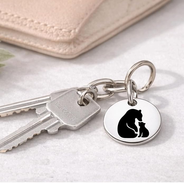 SM Design Pregnancy & New Baby Charm Set – Set of 4 Meaningful Stainless Steel Charms – Great for Crafting, Making Bracelets and Necklaces - Meaningful Keepsake Charms for Expecting & New Moms