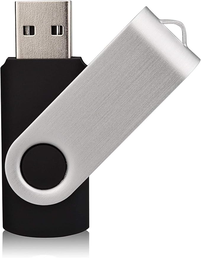 Aiibe 10 Pieces 32GB USB Flash Drive 10 Pack USB 2.0 Memory Stick Thumbdrives (Mix Colors : Black Blue Red Green Orange White Yellow Pink Purple Silver)