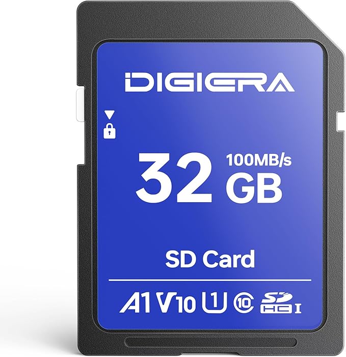 32GB CS100 SDHC UHS-I Memory Card - up to 100MB/s, C10, U1, V10, Full HD, SD Card for Computers, Digital Cameras, Home Theatre Devices, Car Navigation Systems (1 Pack)