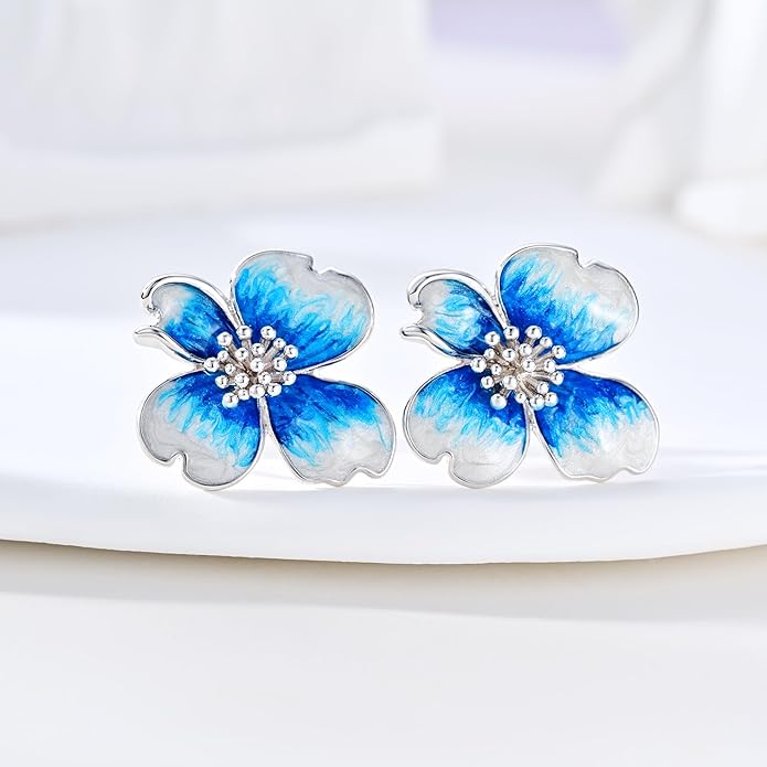Clip on Earrings Women, 14K Gold Plated Earrings for Sensitive Ears, Fashion Women's Earrings Jewelry Birthday Gift for Wife Grandma Daughter Girls on Christmas Thanksgiving