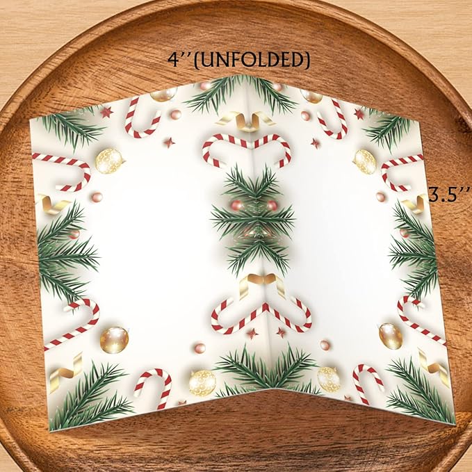 Christmas Food Tent Labels(25 pack) - Table Place Cards - Perfect for Banquet, Buffet Food Label, Party
