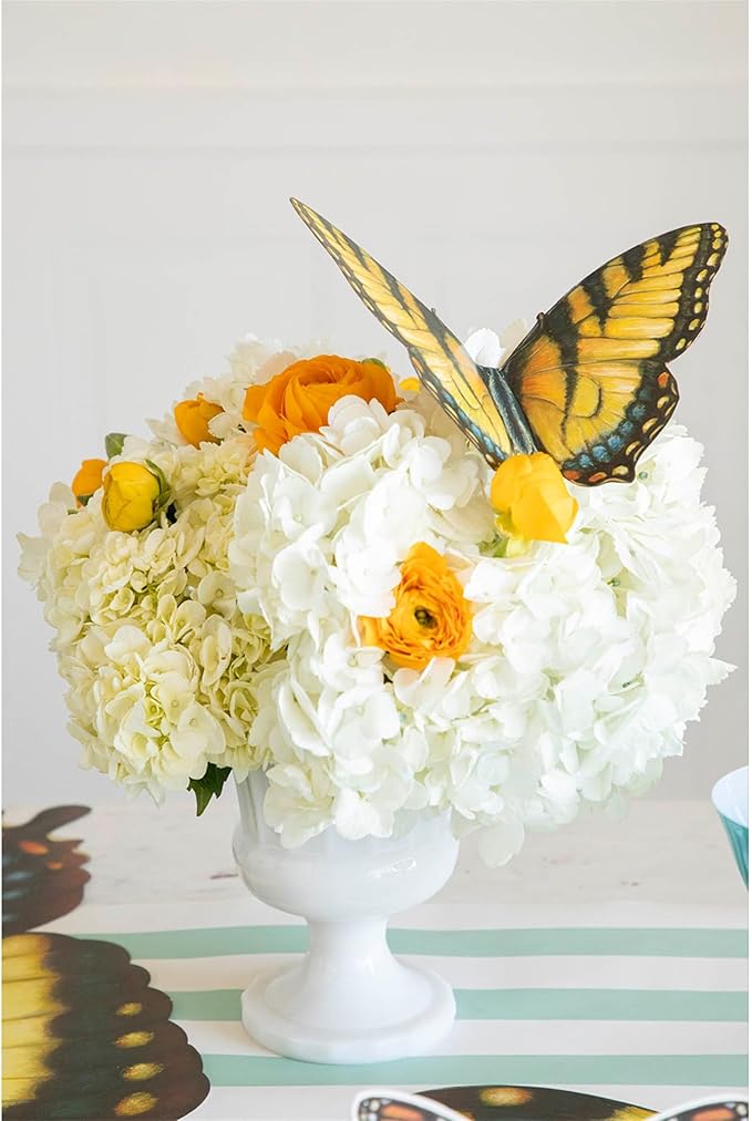 Hester & Cook Table Accent Place Cards - Dinner Name Cards for Table Setting Set of 12 - Made in USA (Butterfly)
