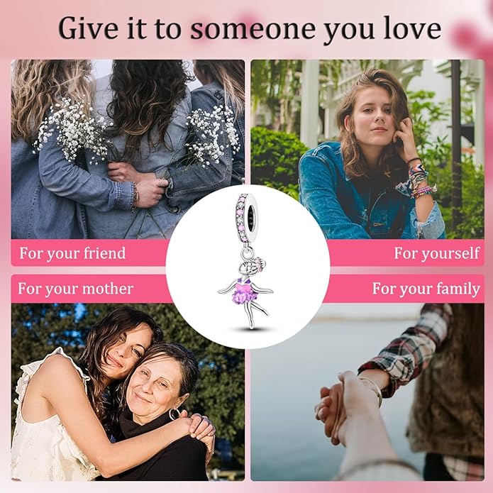 MULA 925 Sterling Silver Charms for Bracelets and Necklaces Airplane Passport Dangle Pendants Beads Butterfly Dragonfly Charms Jewelry Charm for Women