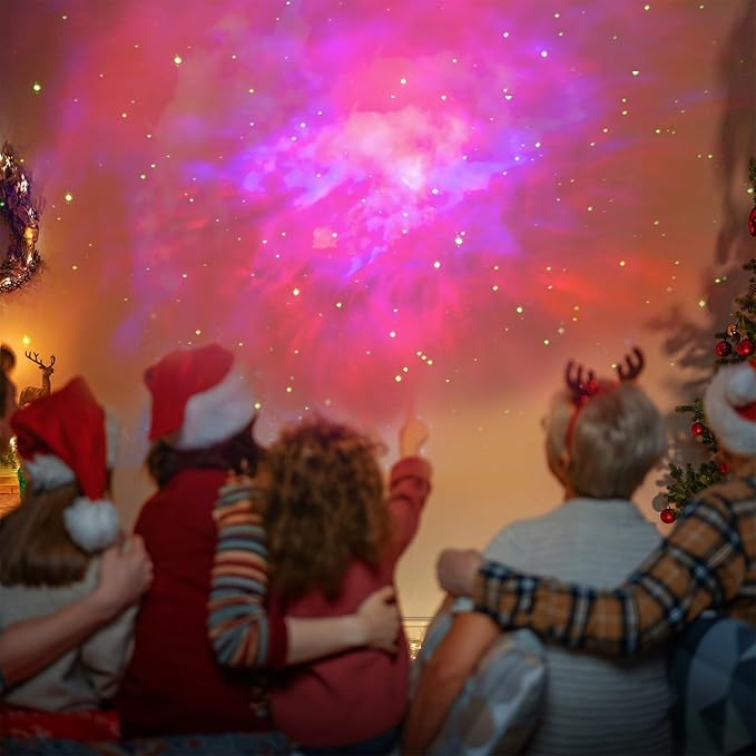 Cute Room Decor Aesthetic - Pink Astronaut Galaxy Projector for Teen Girls Bedroom, Star Projector Night Light with Remote, Kawaii Room Decor, 2025 Christmas Birthday Gifts for Teen Girls (Pink)