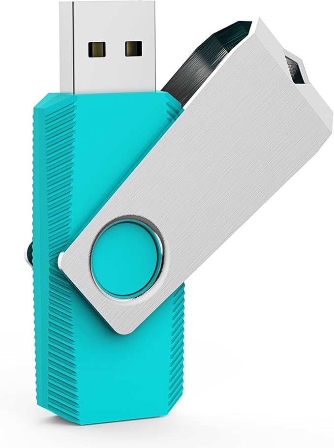 Aiibe 16GB Flash Drive 10 Pack 16 GB USB Flash Drive USB Drive Thumb Drives Multipack Zip Drive Bulk USB 2.0 Memory Stick Jump Drives (10 Pack, 5 Mixed Colors)