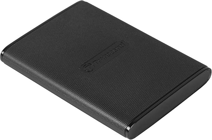 Transcend 2TB External SSD for iPhone/iPad/Mac/Windows/Android, PC/Laptop/Tablet/TV/Game Console, Portable Solid State Drive with One Touch Back up, One-Time Password Unlock, Type-A&Type-C Cables