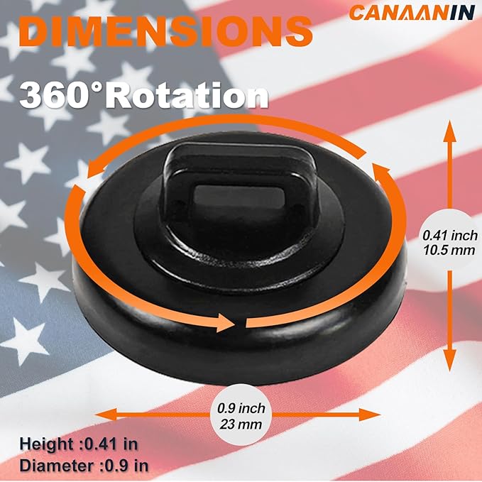 Magnet Zip Tie Mount Clips Magnetic Zip Ties Mount Base Holder Strong Wire Cable Holder Mount Wire Clips Management for Home Office Marine Electrical Wiring (D23 20Pcs)