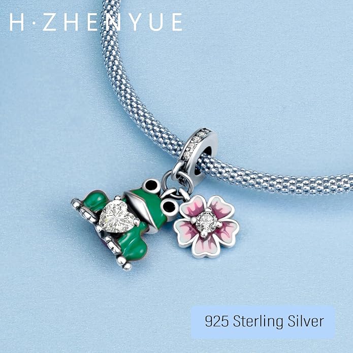 925 Sterling Silver Charms Magic Movie Character Dangle Beads for Bracelets and Necklaces Jewelry for Women