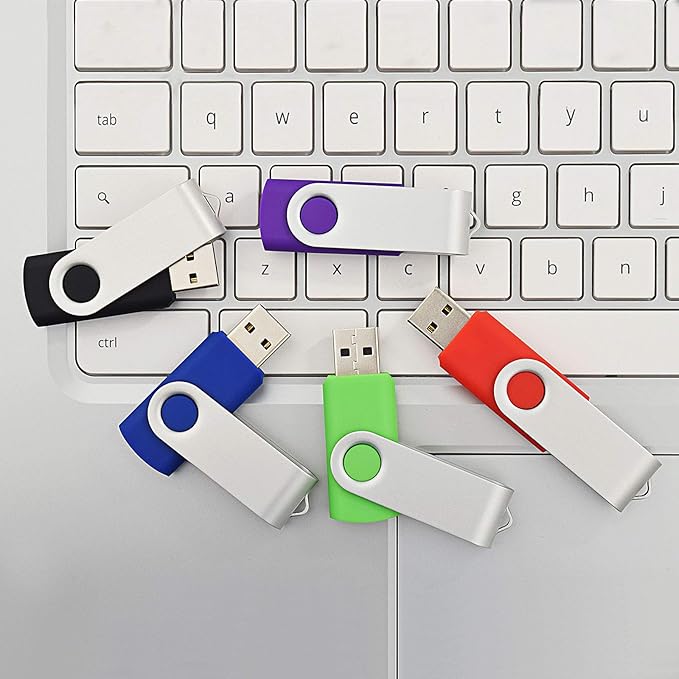 KOOTION 10PCS 4GB USB 2.0 Flash Drive 10 Pack USB Flash Drive Memory Stick Thumb Drive Flash Drives Purple