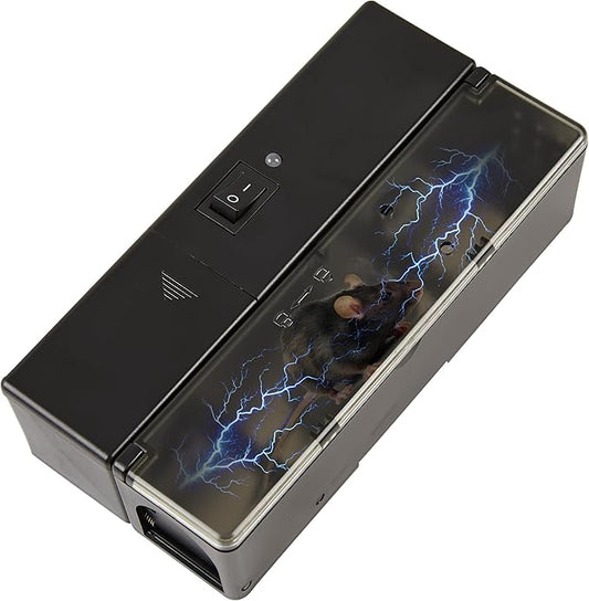 GSS Electric Mouse Trap,Smart Electronic Mouse Trap,Escape-Proof Design Mice Traps,Battery Powered with Alert Light