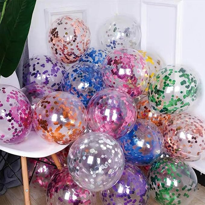 Silver Metallic Foil Confetti(0.59 inch) Round Dots Glitter Table Confetti for Party Wedding Decorations,2.11 OZ per pack