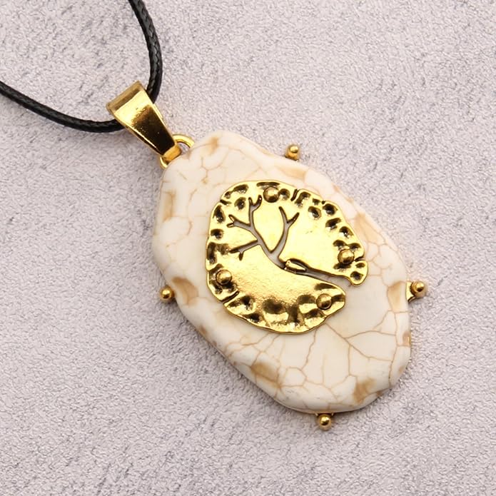 GelConnie Boho Necklaces for Women Vintage Silver Circles Long Pendant Necklace Cowgirl Sweater Necklace Adjustable Leather Choker Necklace for Women