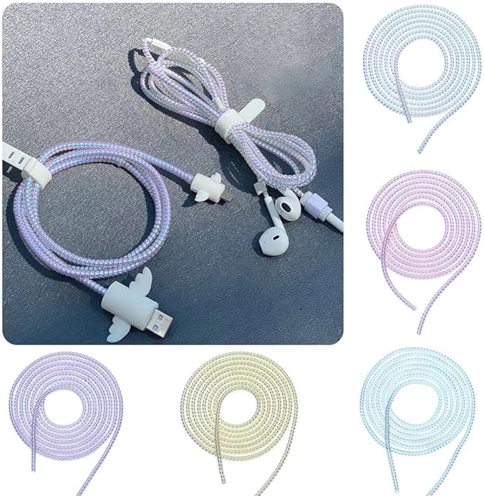 Spiral Cable Protector, 1.5m (4.92ft) Gold