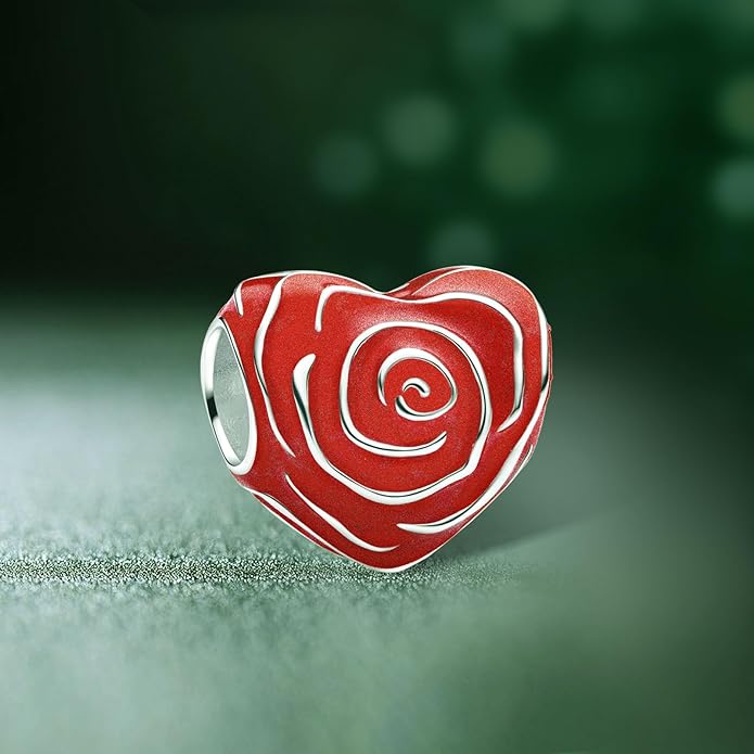 Family Mom Heart Charms 925 Sterling Silver Bead for Bracelets and Necklaces For Women Jewelry Present
