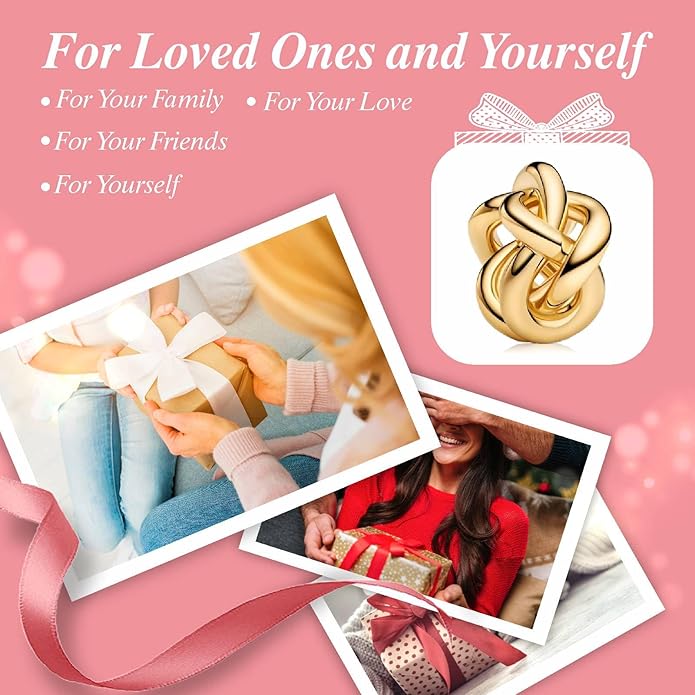 Family Mom Heart Charms 925 Sterling Silver Bead for Bracelets and Necklaces For Women Jewelry Present